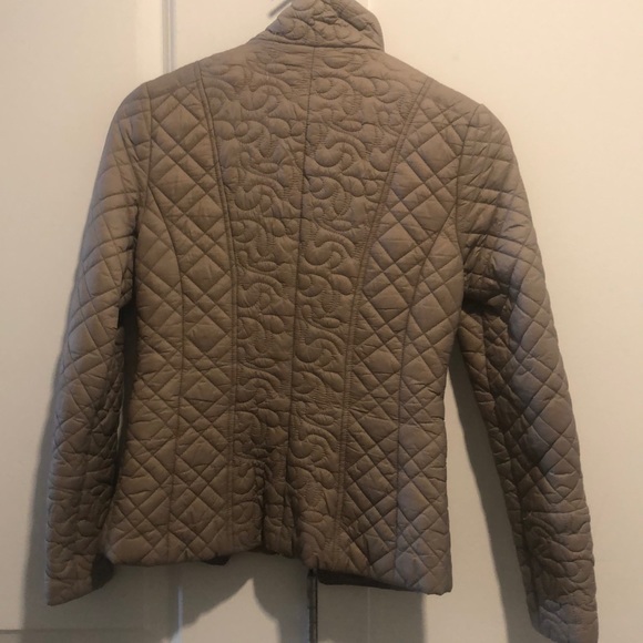 Lightweight Tahari tan jacket - Picture 3 of 4